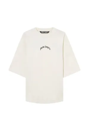 Palm Angels classic logo over T-shirt