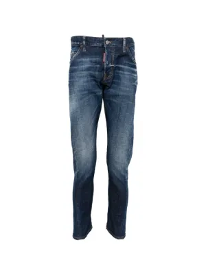 DSQUARED2 logo-patch belt-loop jeans