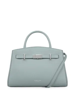 DeMellier small Hudson grain-leather tote bag