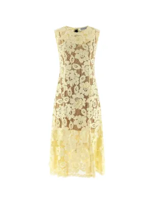 Self-Portrait crochet-lace midi dress