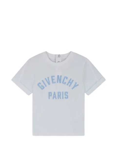 Givenchy Kids logo-embroidered T-shirt