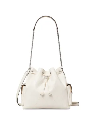 Tory Burch Charlie quilted drawstring shoulder bag