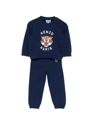 Kenzo Kids tiger print tracksuit (set of two)