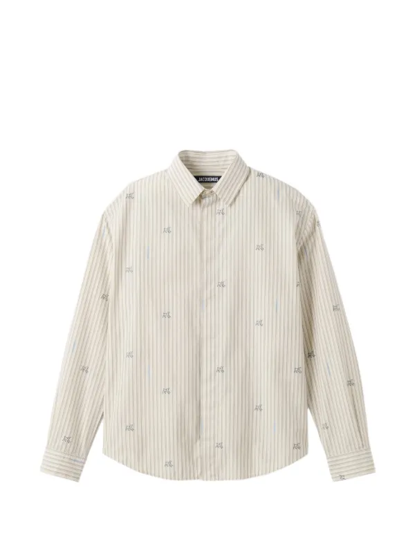 Jacquemus The Simon striped shirt