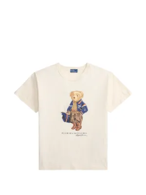 Polo Ralph Lauren bear-printed T-shirt