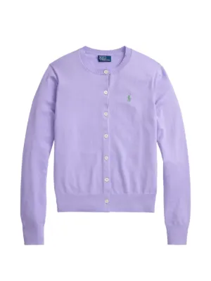 Polo Ralph Lauren embroidered-logo cardigan