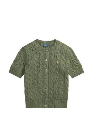 Polo Ralph Lauren cable-knit cotton cardigan