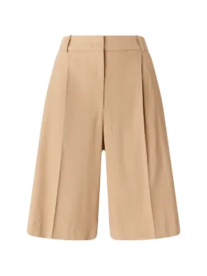PINKO bermuda shorts with pressed pleat detail