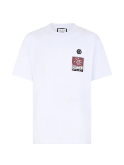 Philipp Plein round neck T-shirt Tennis Society label