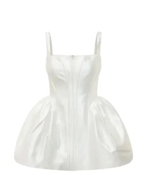 Self-Portrait flared mini dress