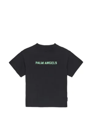 Palm Angels Kids logo t-shirt
