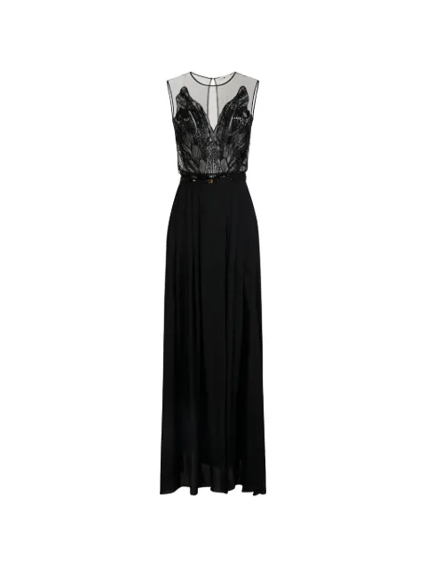 Elisabetta Franchi Red Carpet sequin-embellished maxi dress