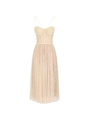 Elisabetta Franchi dress in floral lace