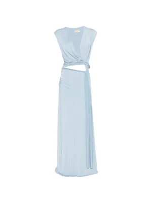 ARCINA ORI Jade wrap-style dress