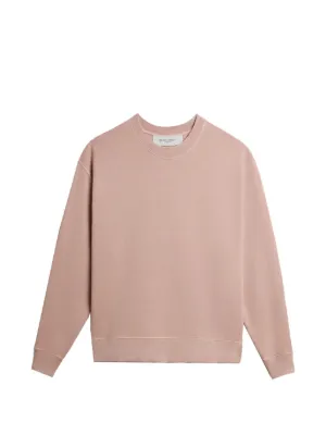 Golden Goose powder-pink sweatshirt with reverse logo on the back - Jersey Capsule