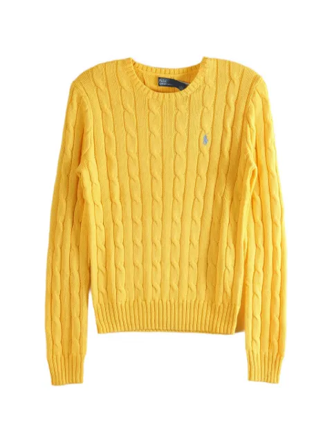 Polo Ralph Lauren cable-knit crew-neck sweater