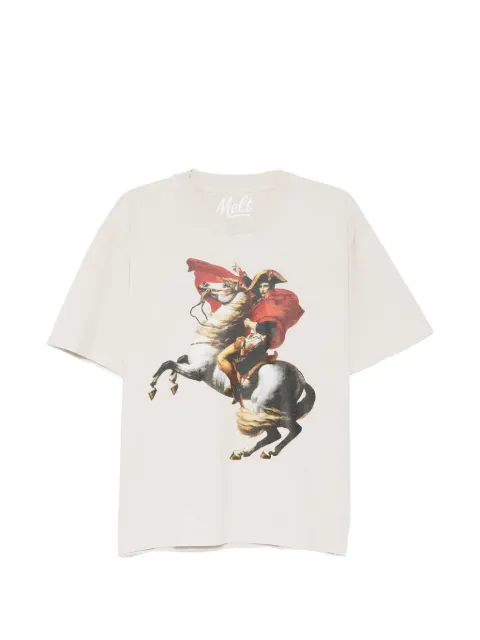 Melt graphic-print T-shirt