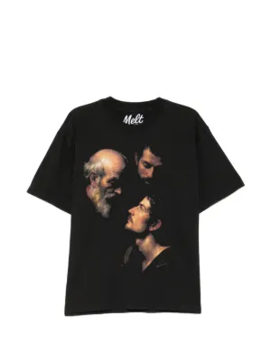 Melt graphic-print T-shirt