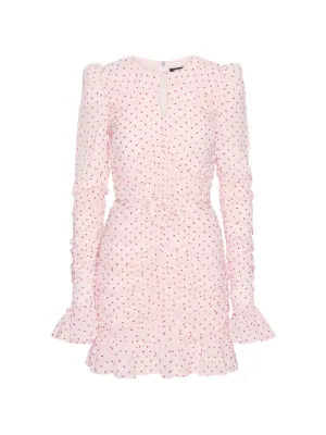 ROTATE BIRGER CHRISTENSEN ruched ruffled dress