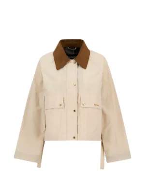 Barbour Medland corduroy-collar jacket