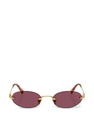 Miu Miu Eyewear oval-frame sunglasses