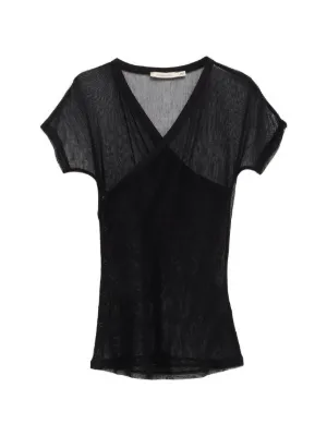 Paloma Wool Olimpia sheer wrap-style t-shirt