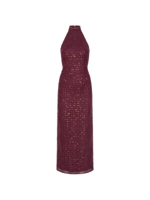 ROTATE BIRGER CHRISTENSEN beaded maxi dress