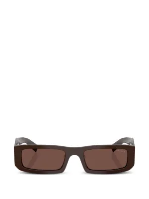 Prada Eyewear triangle-logo sunglasses
