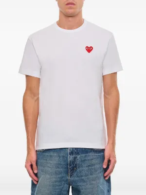 Comme Des Garçons Play heart-patch T-shirt