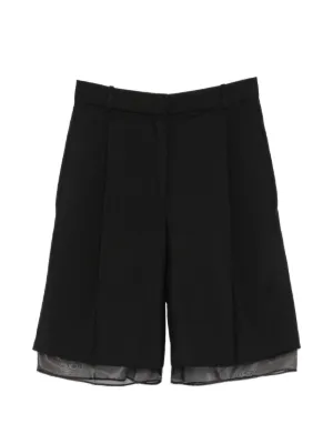 Róhe concealed-fastening shorts