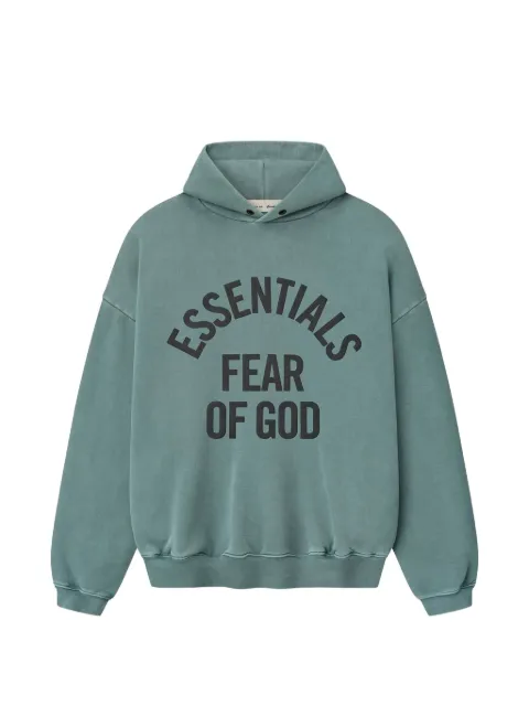 FEAR OF GOD ESSENTIALS  Campus 90s  logo-print hoodie