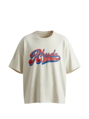 RHUDE logo-print cotton T-shirt