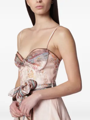 ZIMMERMANN Alchemy structured midi dress