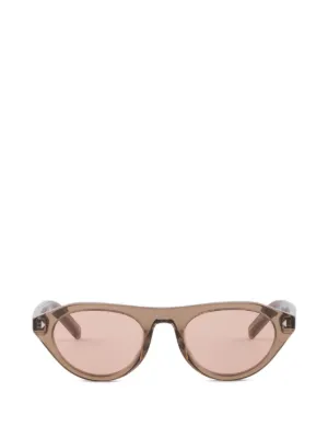 Prada Eyewear Prada sunglasses with the iconic metal plaque