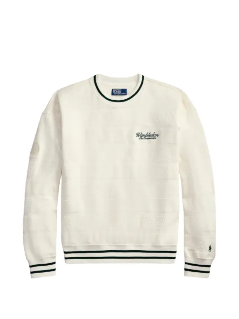 Polo Ralph Lauren Wimbledon embroidered sweatshirt