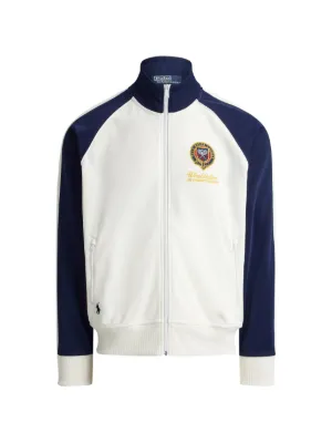 Polo Ralph Lauren Wimbledon zip tennis patch track sweatshirt