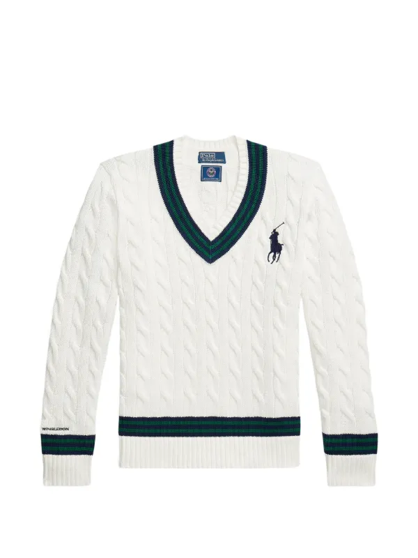 Polo Ralph Lauren Wimbledon umpire cricket sweater