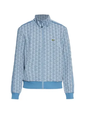 Lacoste monogram-patterned sweatshirt