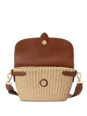 Lauren Ralph Lauren Lynden buckle textured tote bag
