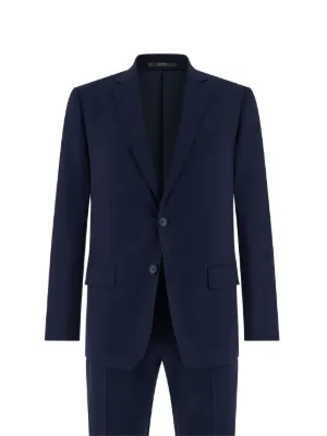 Boggi Milano pinstripe flap pocket suit