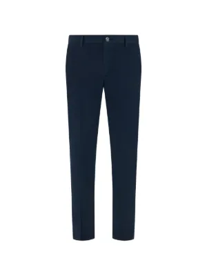 Boggi Milano stretch diagonal pocket trousers