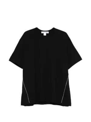 Comme Des Gar&ccedil;ons Shirt zip cotton T-shirt
