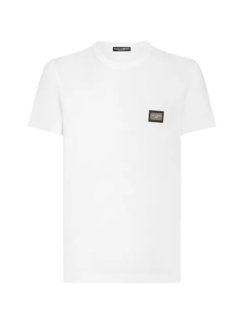 Dolce & Gabbana cotton T-shirt with branded tag