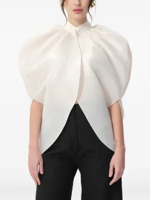 CONCEPTO Sage cape blouse