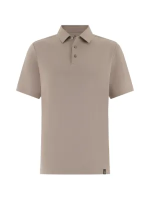 Boggi Milano polo shirt in supima cotton with elastic waistband