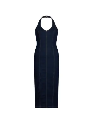 LIU JO denim midi dress