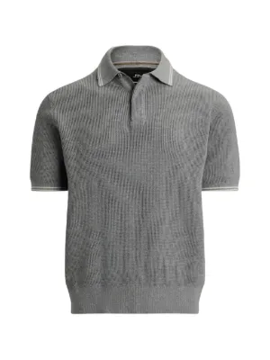 RLX Ralph Lauren waffle-knit cotton polo shirt