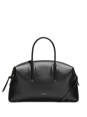 DeMellier midi Stockholm grained-leather duffle bag
