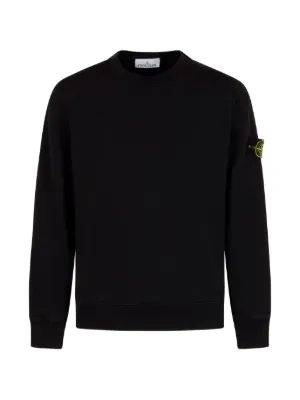 Stone Island logo-patch sweatshirt