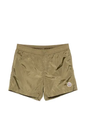 Moncler logo-patch swim shorts